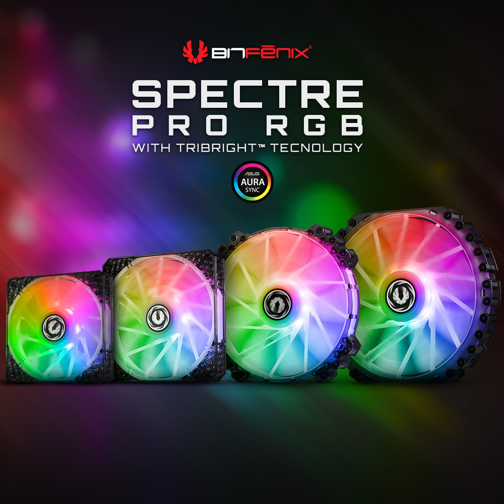 BitFenix Spectre Pro RGB Fans with ASUS Aura Sync Compatibility - Now ...