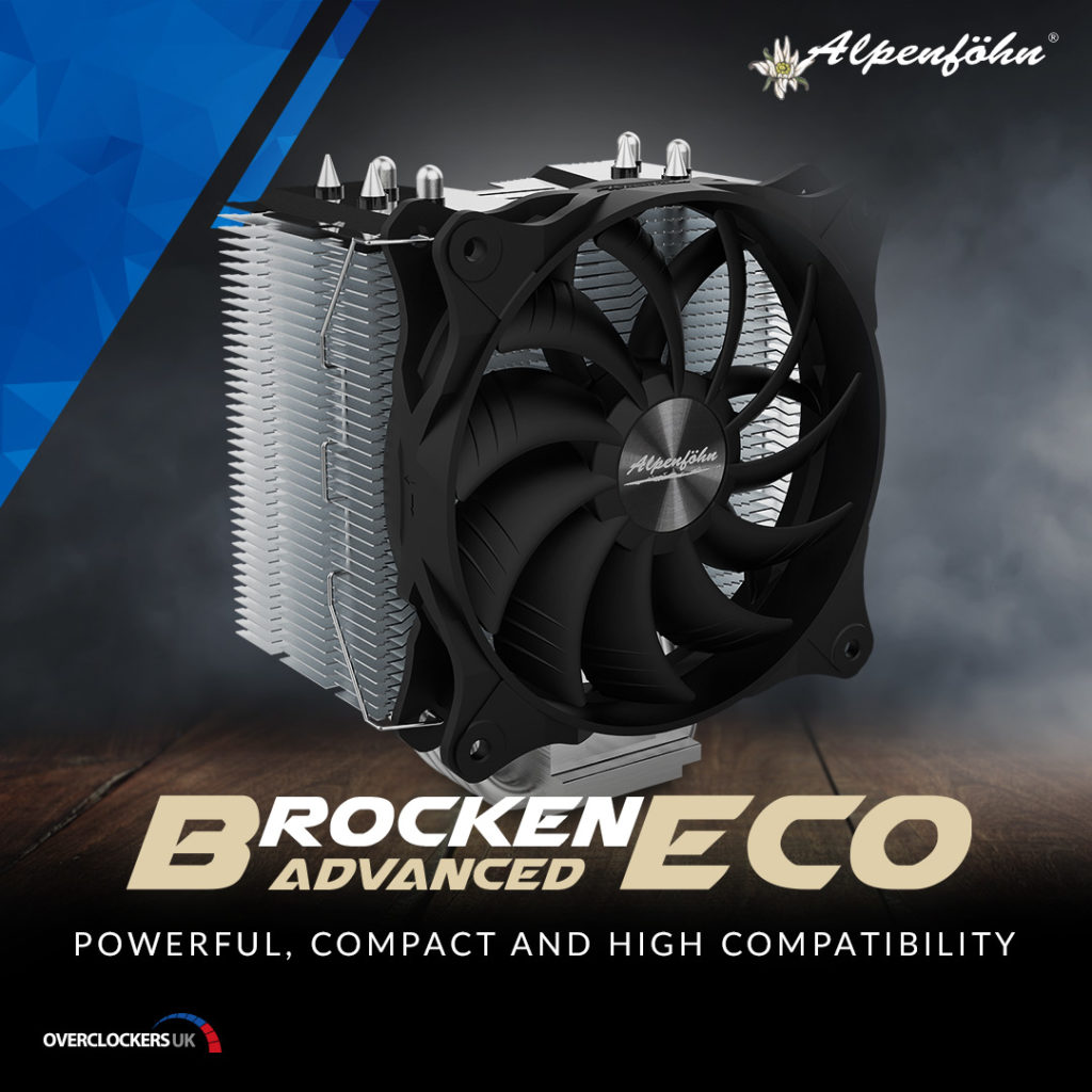 Alpenfohn Brocken ECO Advanced CPU Cooler - 120 mm