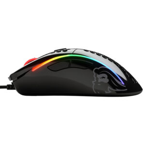 Glorious Model D USB RGB Optical Gaming Mouse - Glossy Black (GD-GBLACK)