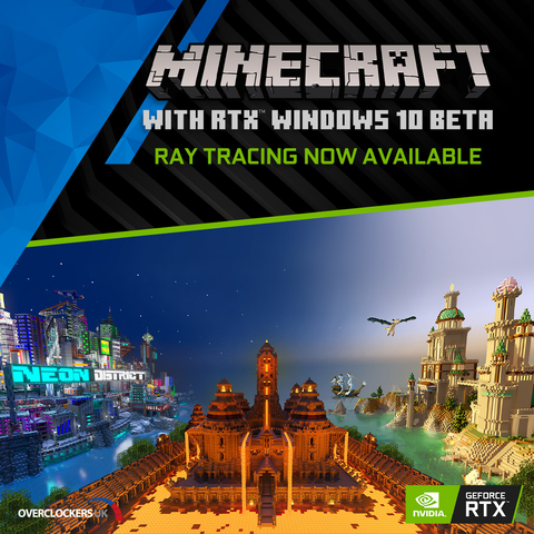 Minecraft RTX: Shaders for Minecraft Windows 10 Edition