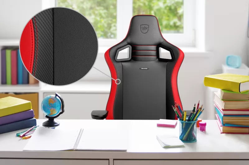 noblechairs EPIC Compact at a desk