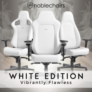 noblechairs White Edition Vibrantly Flawless