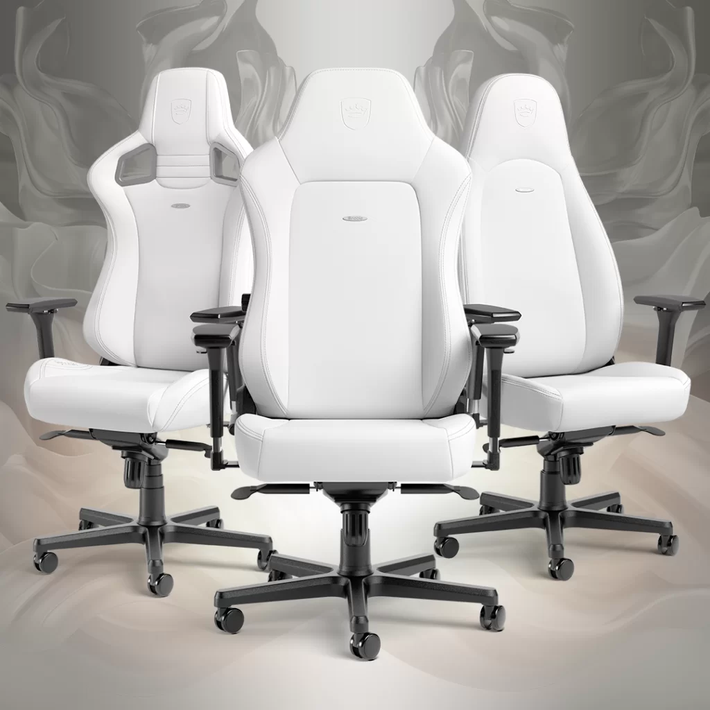 nobelchairs White Series with all three models