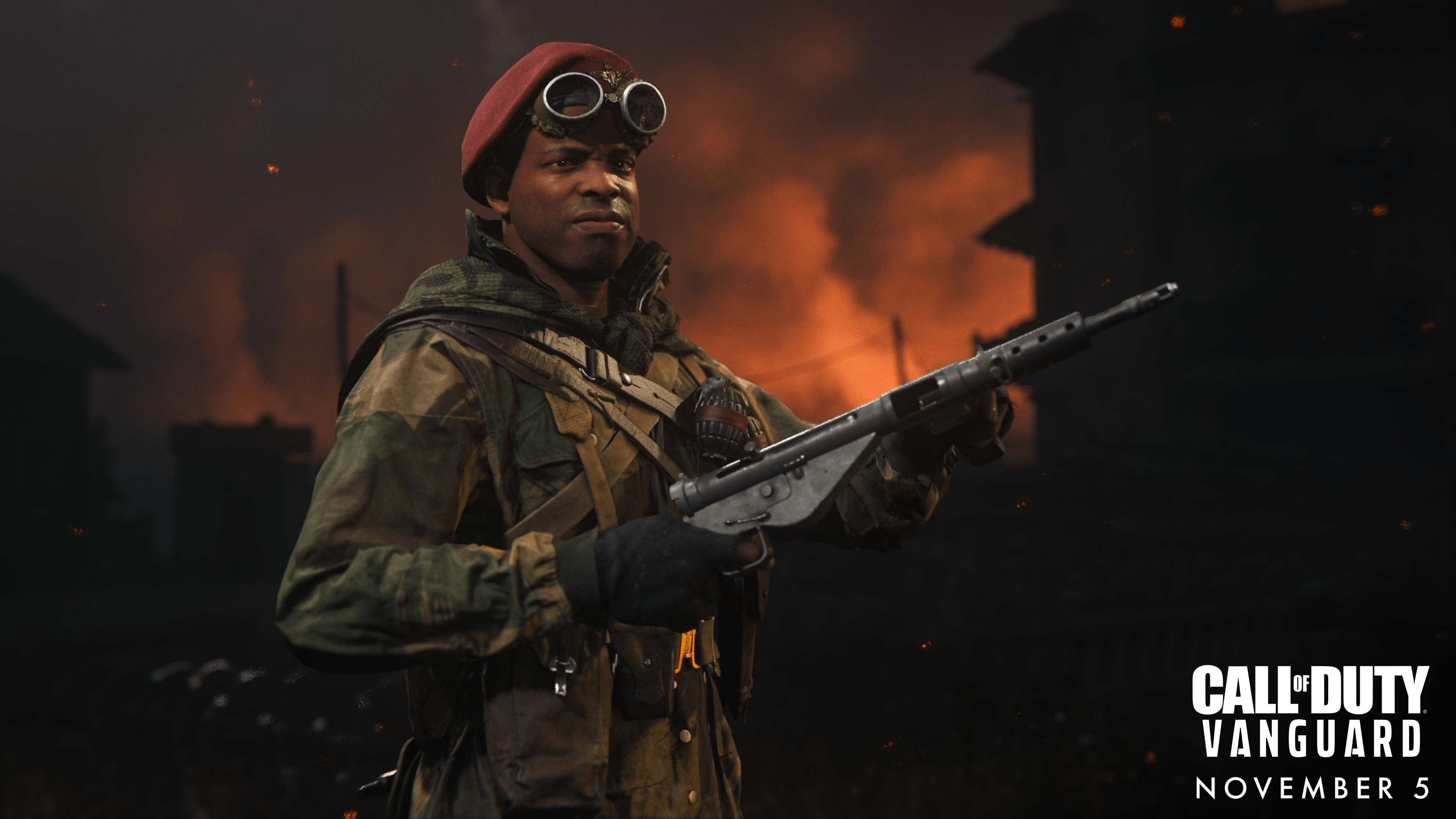 Image of Kingsley from the campaign of Call of Duty: Vanguard