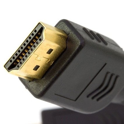Multimedia cable close up