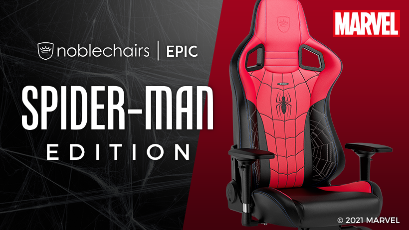 noblechairs EPIC Spider-Man Edition banner