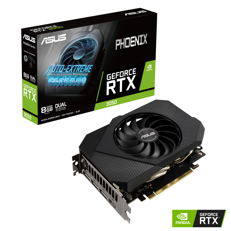 Asus Phoenix GeForce RTX 3050 GPU 