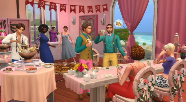 Image from The Sims™ 4 My Wedding Stories - Electronic Arts