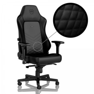 noblechairs hero black gaming chair