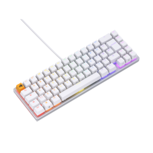 Glorious GMMK 2 65% Mechanical Gaming Keyboard - Fox switch ANSI-US - White