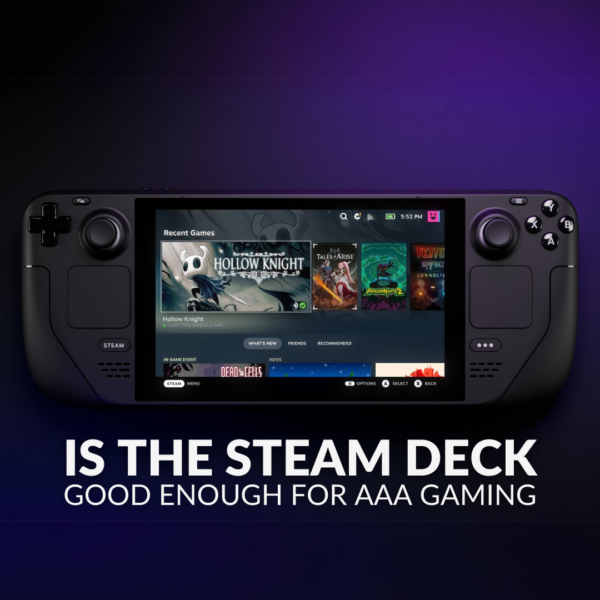 Is the Steam Deck Good Enough for AAA Gaming? - Overclockers UK