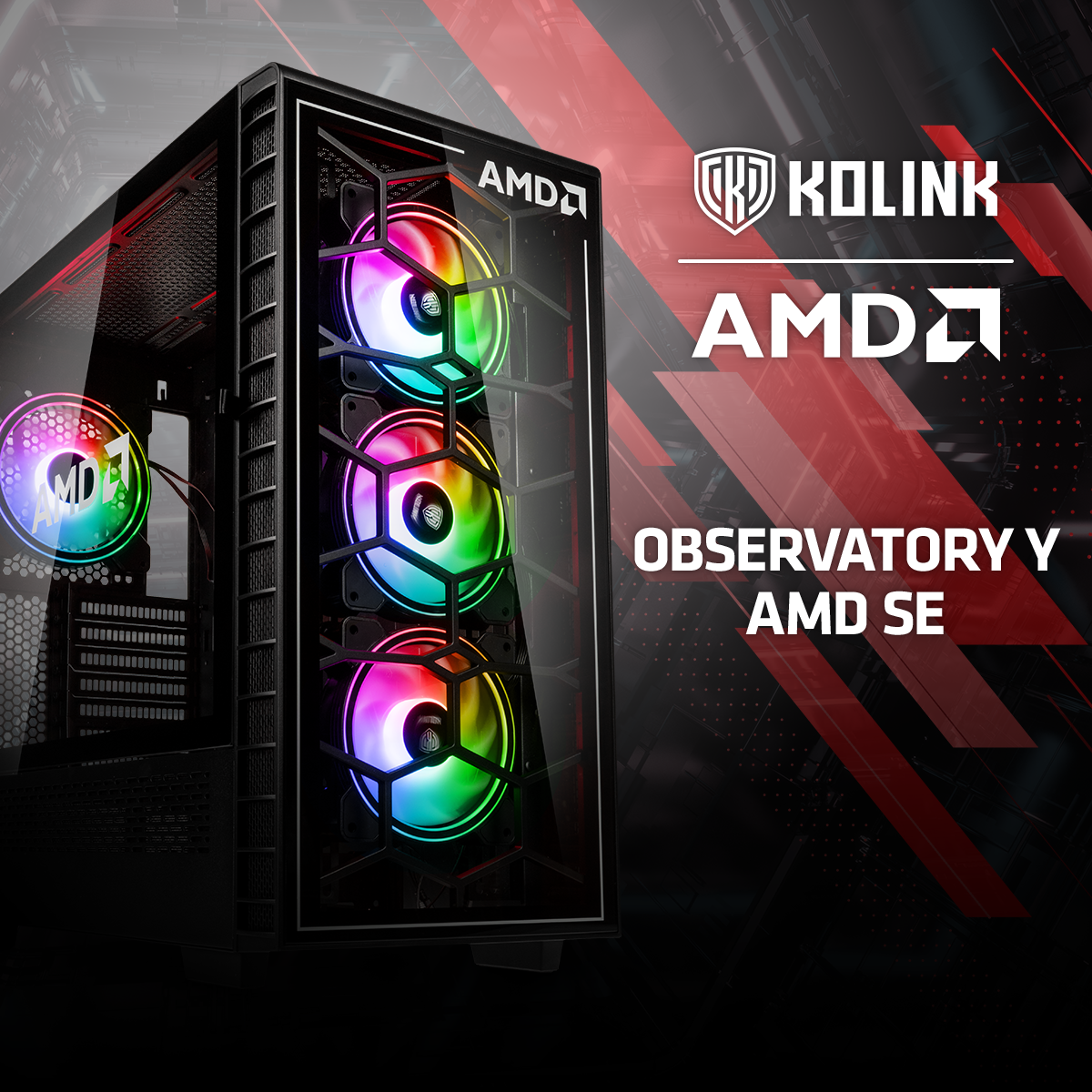 Kolink Observatory Y AMD SE