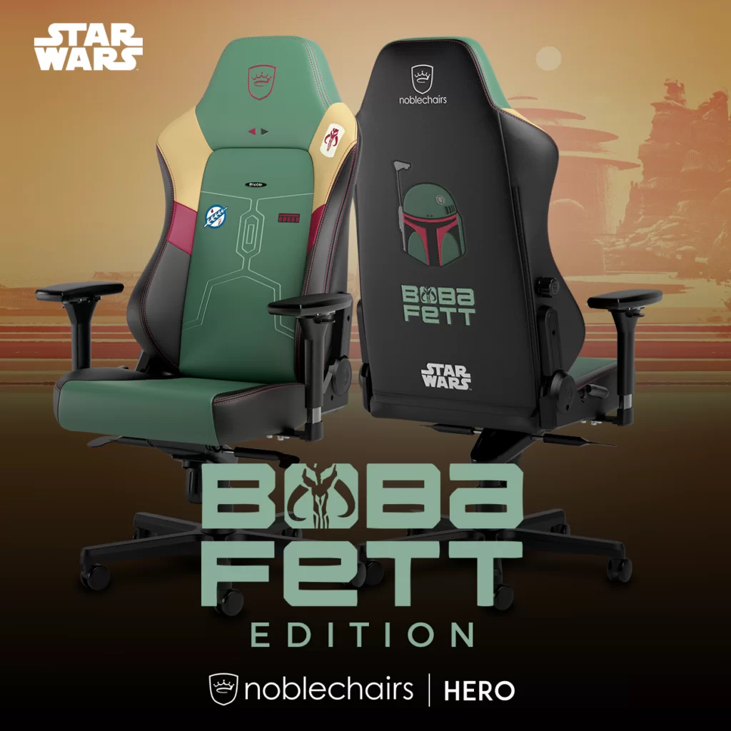 noblechairs HERO Gaming Chair Boba Fett Edition