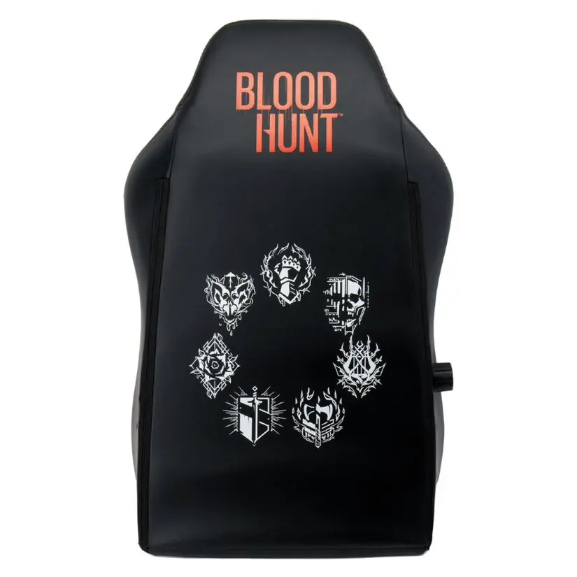Custom printed noblechairs HERO with Blood Hunt branding