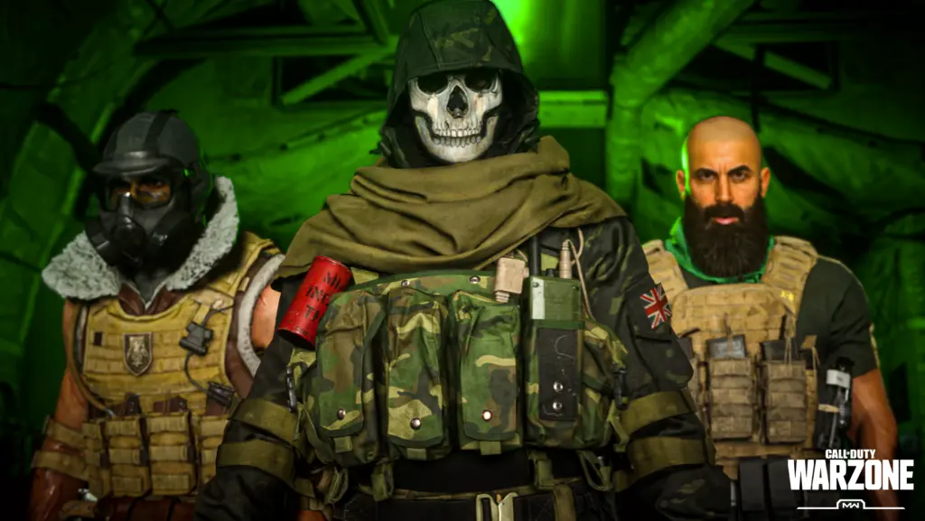 call of duty warzone characters
