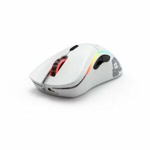 Glorious Model D Wireless RGB Optical Gaming Mouse - Matte White