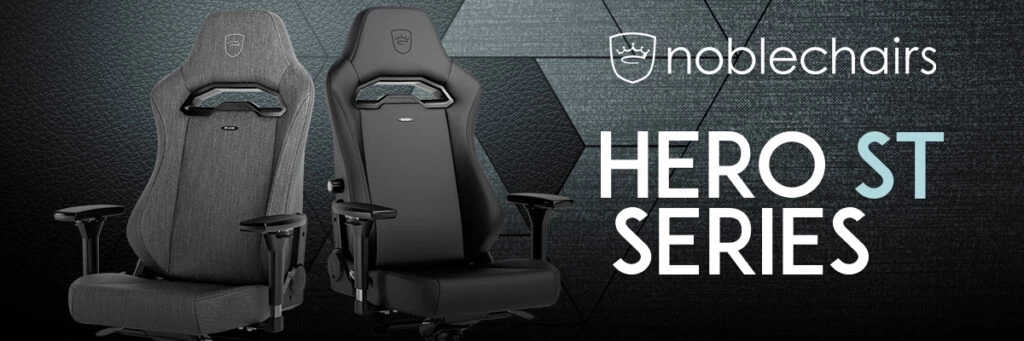 noblechairs HERO ST Series Black and TX Editions
