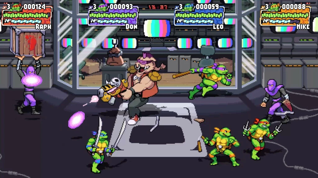 teenage mutant ninja turtles shredder's revenge multiplayer combat