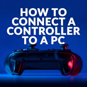 How to connect a controller to a PC