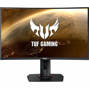 ASUS 27" TUF Gaming VG27WQ 2560x1440 VA 165Hz 1ms FreeSync HDR400 Curved Widescreen LED Backlit Gaming Montior