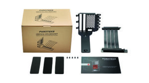 Phanteks vertical GPU mounting kit box contents