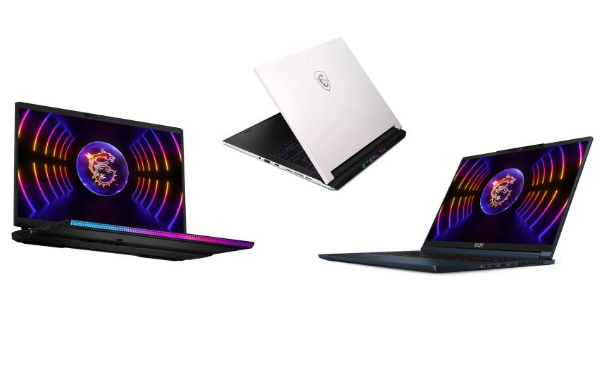 MSI laptops at CES 2023
