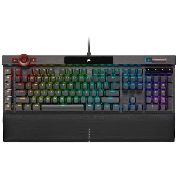 Corsair K100 USB Mechanical Gaming Keyboard Backlit RGB LED CHERRY MX SPEED UK Layout