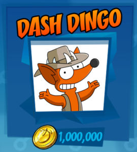 Dash Dingo from The Simpsons