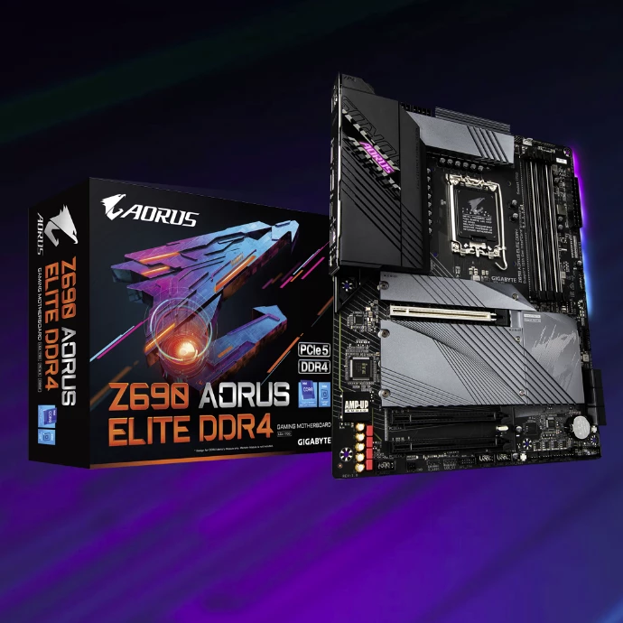 Gigabyte Z690 Aorus Elite DDR4 - Intel Z690 ATX Motherboard