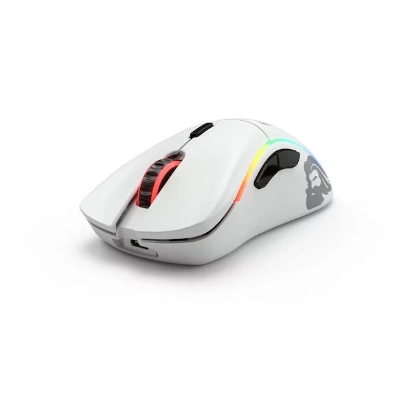 Glorious Model D Wireless Optical Mouse white
