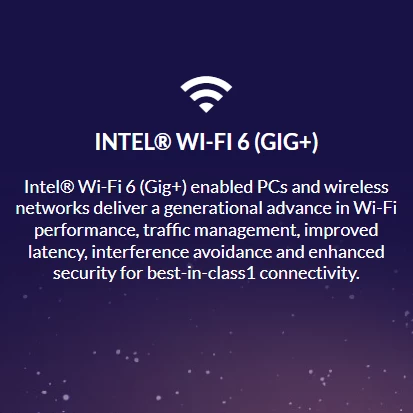 Intel WiFi 6 (Gig+)