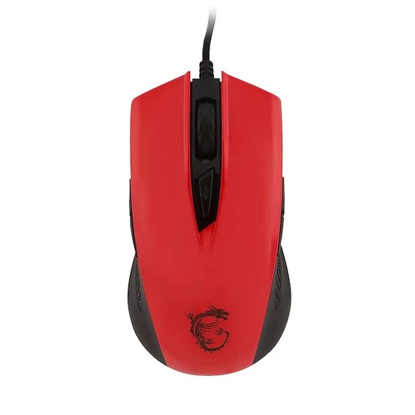 MSI Clutch GM40 Red Optical USB Gaming Mouse