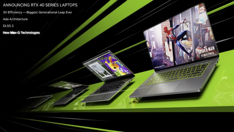NVIDIA GeForce RTX 40 Series laptops