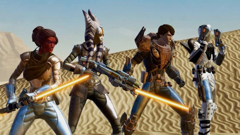 Star Wars: The Old Republic MMORPG gameplay