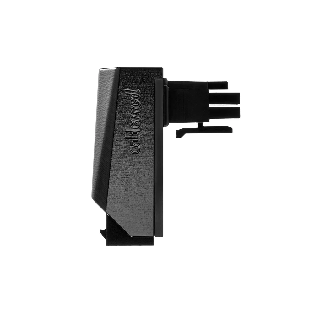 CableMod 12VHPWR 90 Degree Angled Adapter – Variant B Black