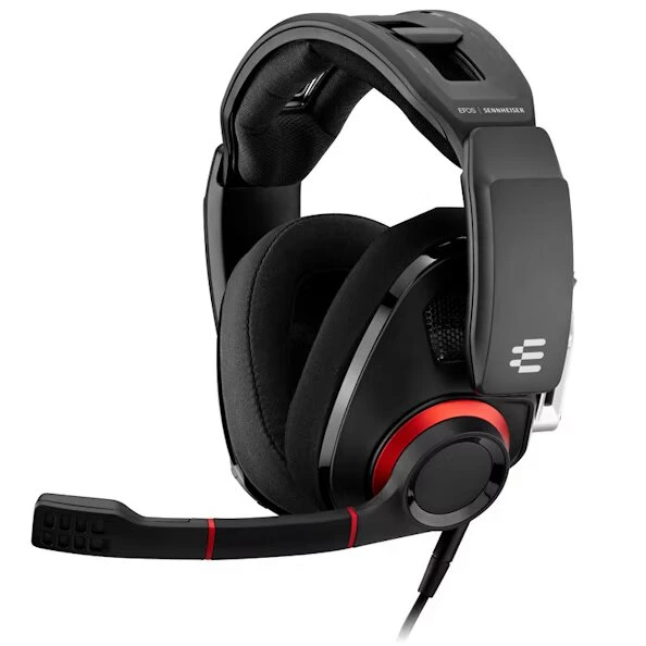EPOS GSP 500 Premium Open Acoustic Stereo Gaming Headset - Red 3.5mm (1000243)