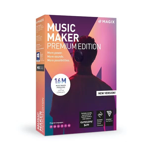 MAGIX MUSIC MAKER Premium Edition - Simply Create Music *Digital Download*