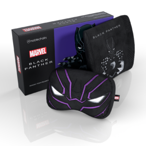 noblechairs Memory Foam Pillow Set Marvel's Black Panther Edition