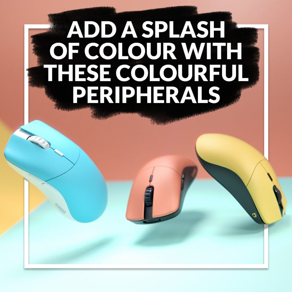Add a Splash of Colour With These Colourful Gaming Peripherals