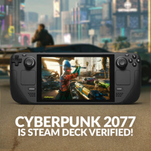 Cyberpunk 2077 is SteamDeck Verified