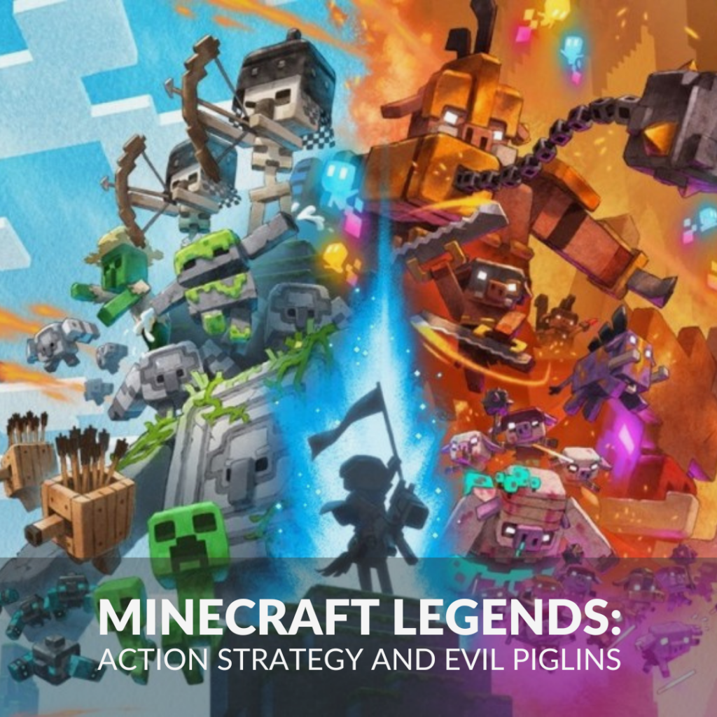 Minecraft Legends: Action Strategy and Evil Piglins