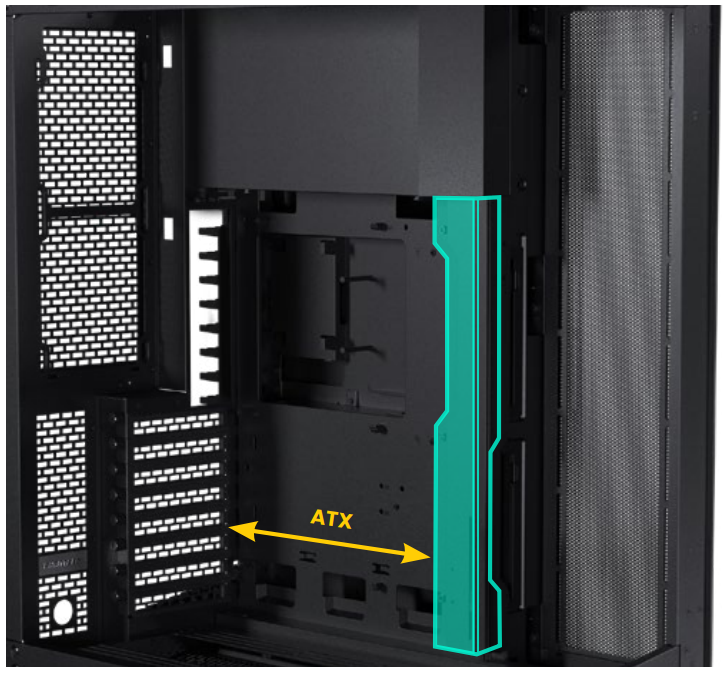 ATX Motherboard Cover Position