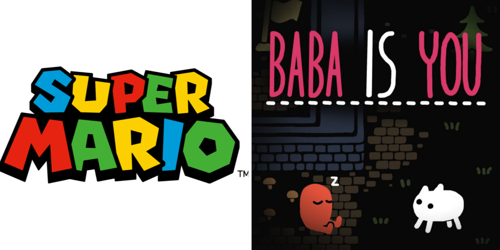 Super Mario / Baba Is You crossover