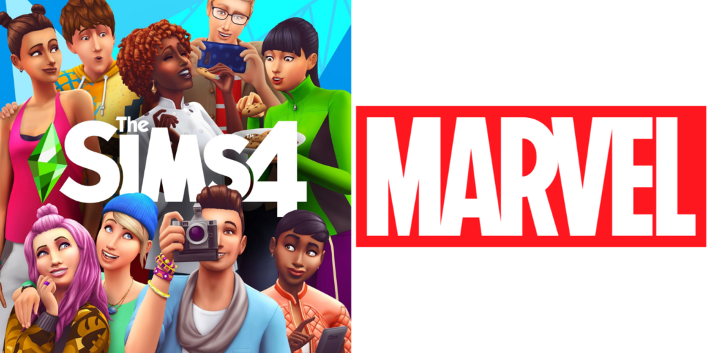 The Sims 4 / Marvel crossover