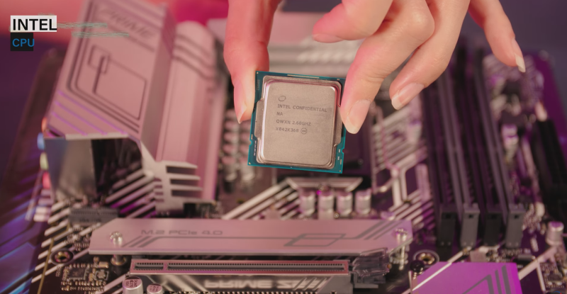 how to hold a CPU