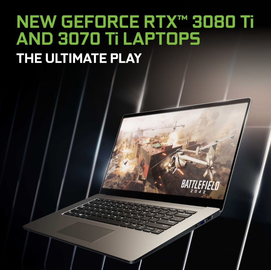 NVIDIA RTX 3070Ti and 3080Ti Gaming Laptops