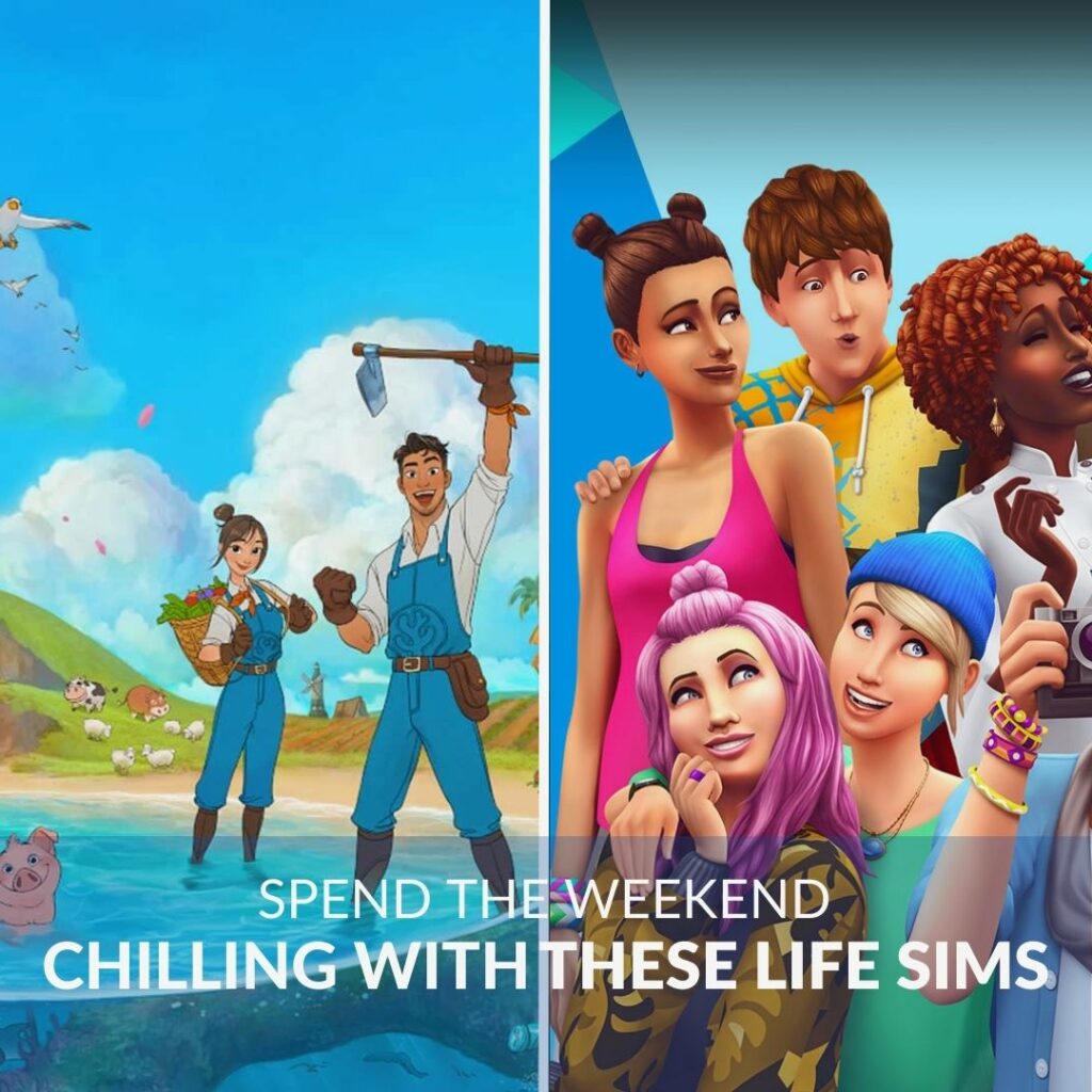 Spend the Weekend Chilling with These Life Sims