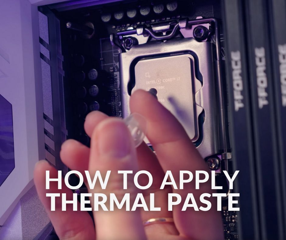 How To Apply Thermal Paste | Overclockers UK