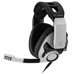 EPOS GSP 601 Premium Professional noise blocking Closed Acoustic Gaming Headset - White 3.5mm