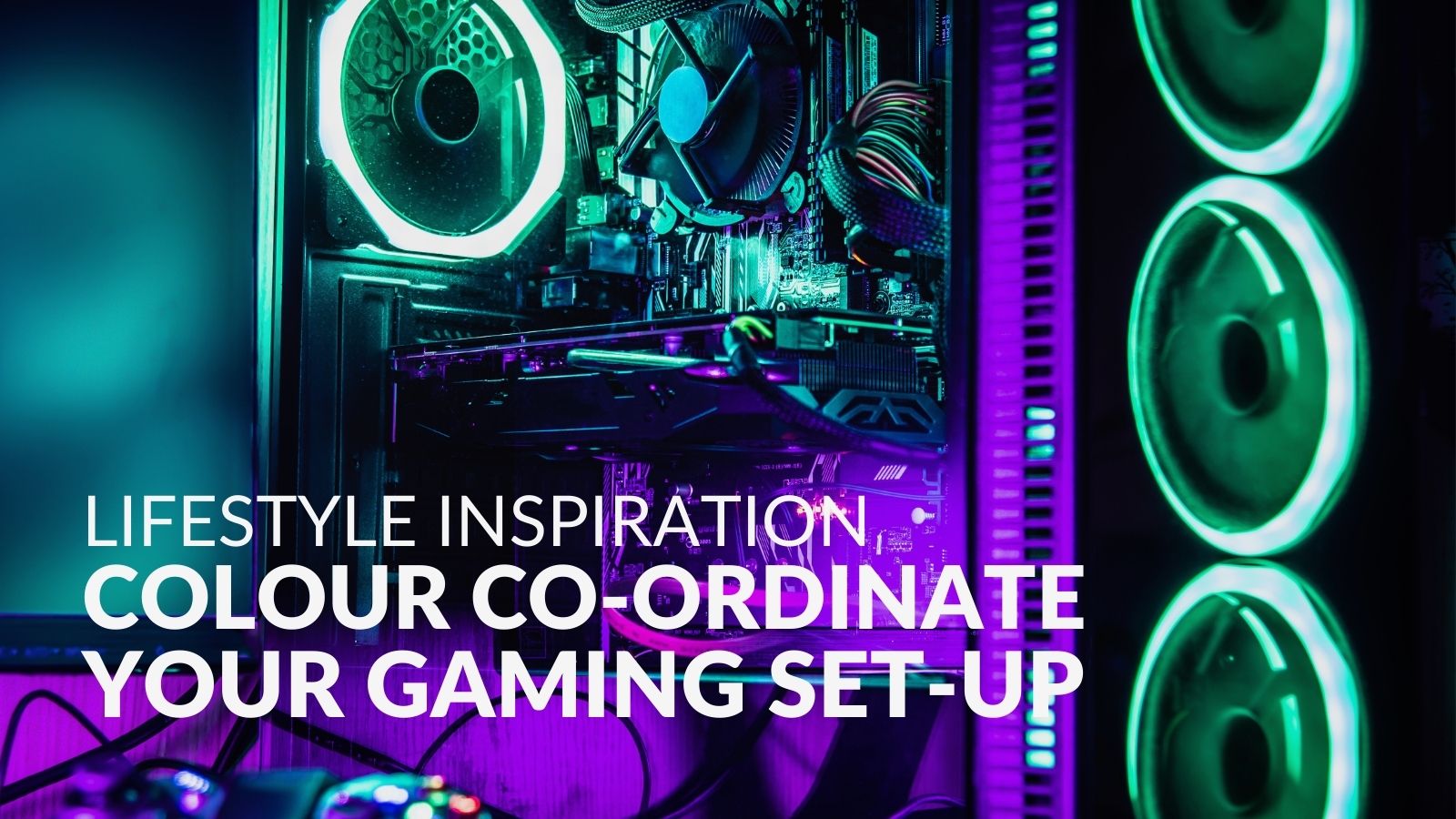 Lifestyle Inspiration: Colour Co-ordinate Your Gaming Set-up
